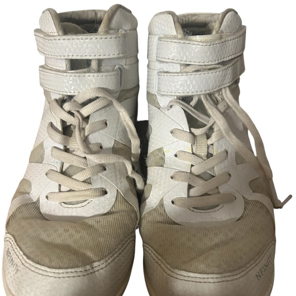 NFINITY White Beast Mid-Top Athletic Cheer Shoes size 7 - Picture 1 of 4